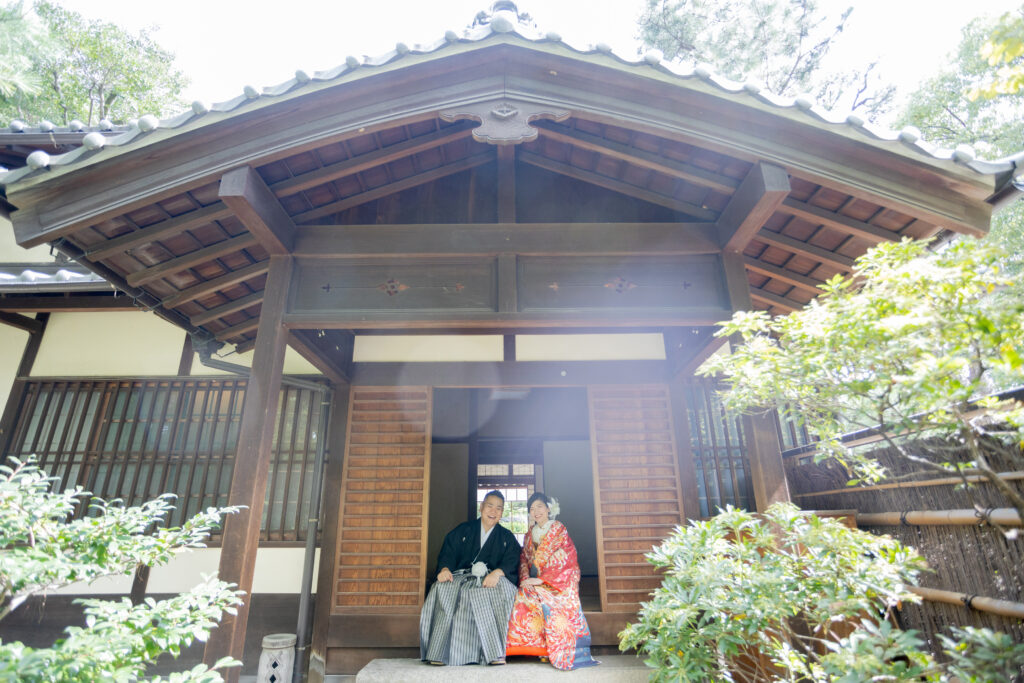 鶴舞公園（名古屋市昭和区）での前撮り・フォトウエディングのロケーション撮影