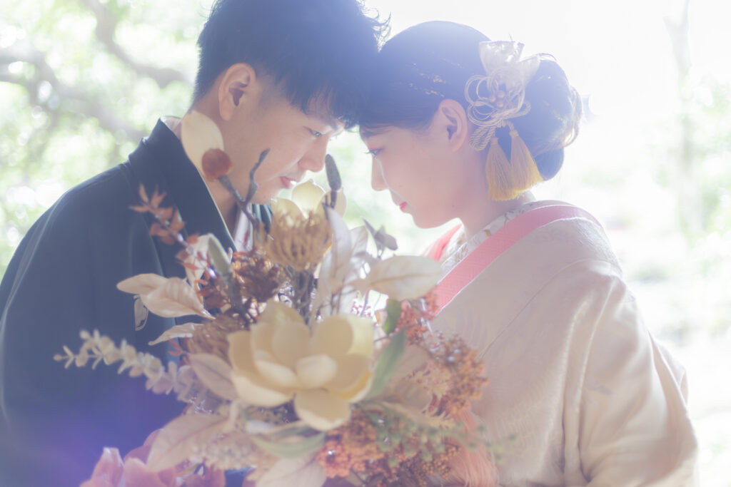 愛知で和装の結婚式前撮り撮影