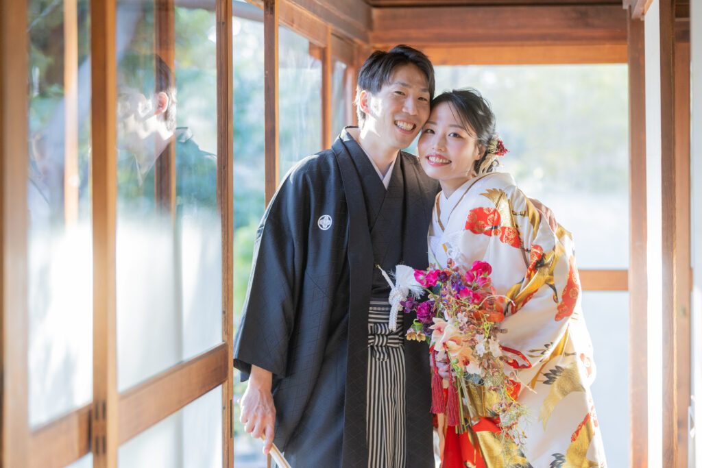 中村公園（名古屋市中村区）での前撮り・フォトウエディングのロケーション撮影