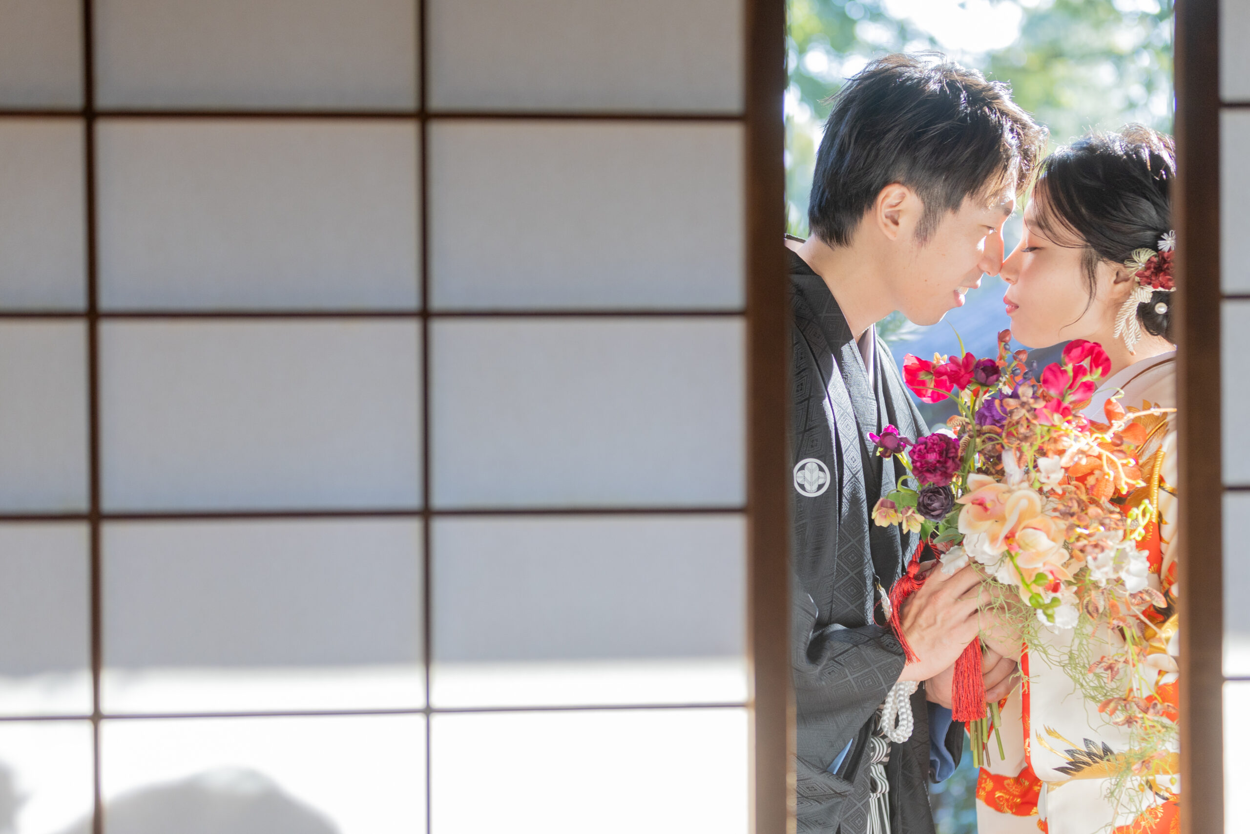 中村公園（名古屋市中村区）での前撮り・フォトウエディングのロケーション撮影