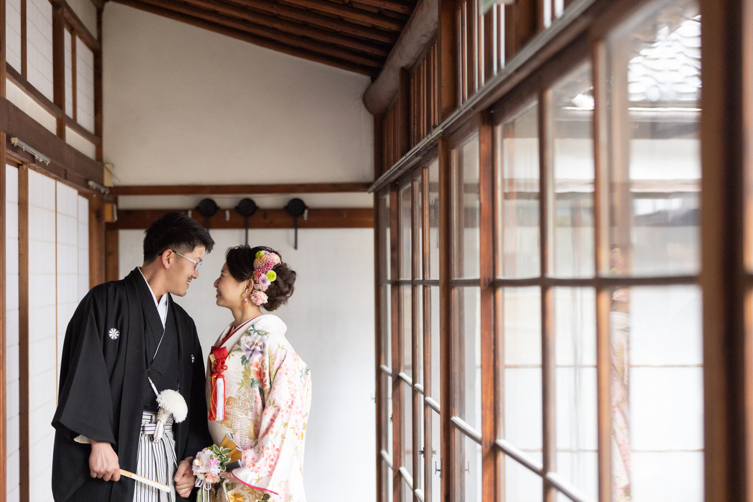 祐正寺（西尾市）での前撮り・フォトウエディングのロケーション撮影