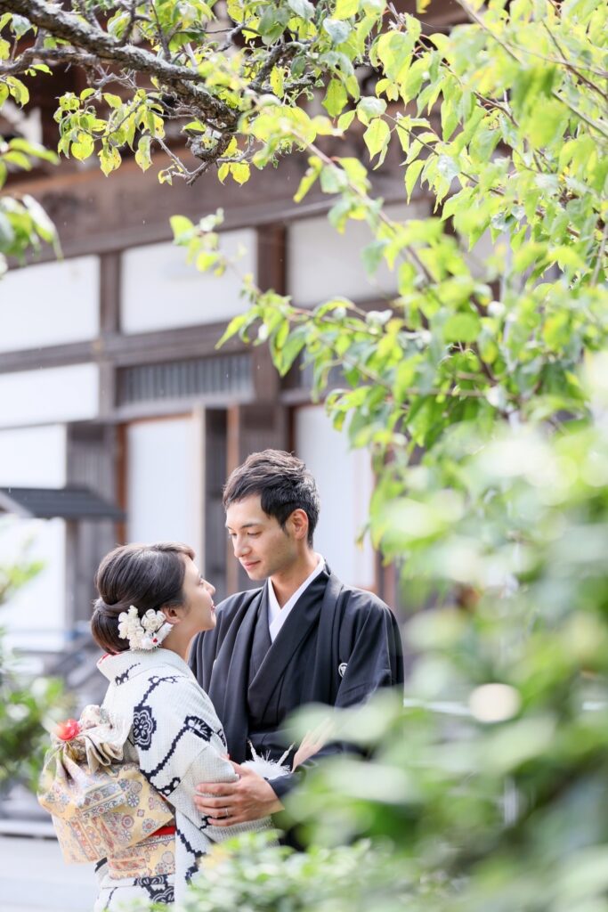 祐正寺（西尾市）での前撮り・フォトウエディングのロケーション撮影