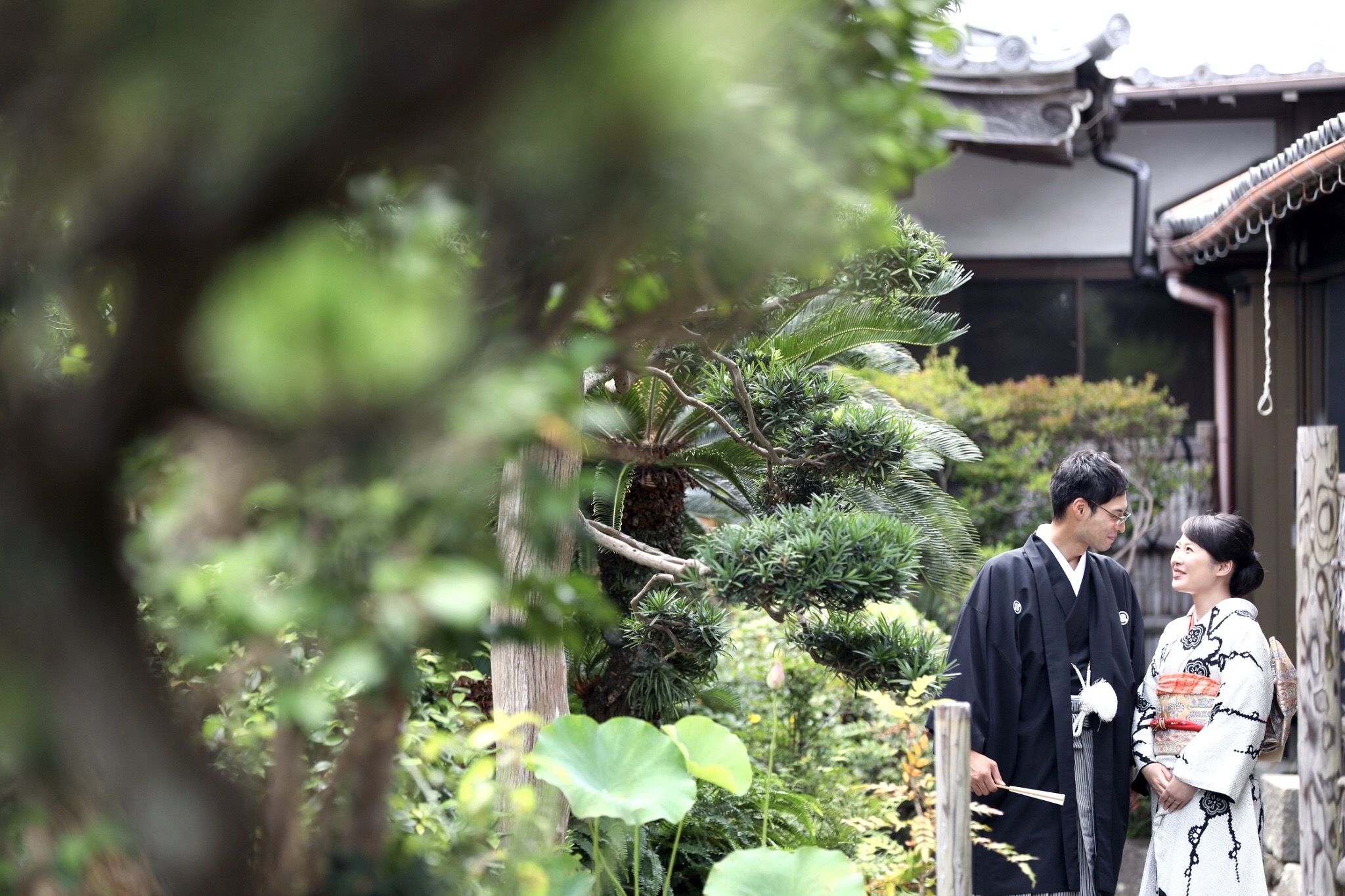 祐正寺（西尾市）での前撮り・フォトウエディングのロケーション撮影