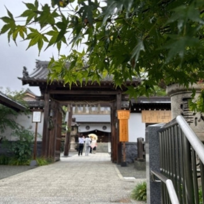 塩竈神社の境内の様子